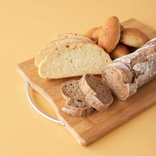 Metal Saplı Kesme Tahtası, Ahşap Kesim Panosu, Et, Balık, Sebze ve Ekmek için Çok Yönlü Kesim Tahtası, Doğrama Tahtası